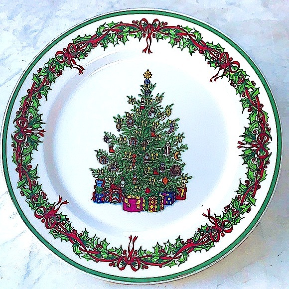 CHRISTOPHER RADKO “HOLIDAY CELEBRATIONS TRADITIONS” DINNER PLATE - Picture 5 of 7